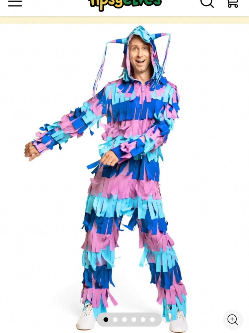Mens L Piñata Costume
